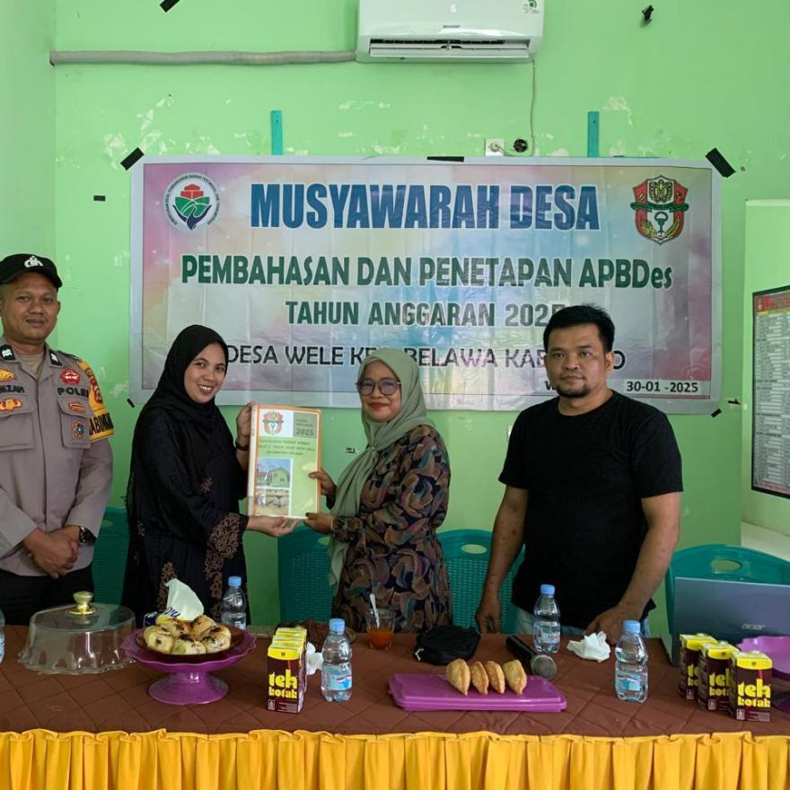 Desa Wele Gelar Musyawarah Desa untuk Perubahan APBDes Tahun 2025
